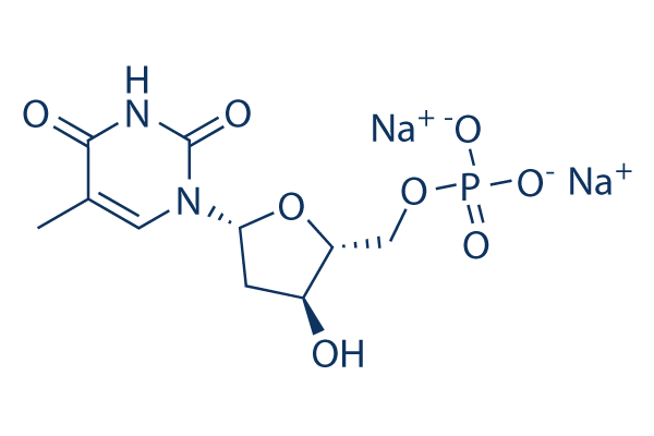 Thymidine 5'-monophosphate disodium salt化学構造