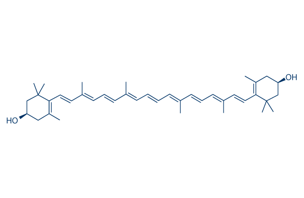 Zeaxanthin化学構造