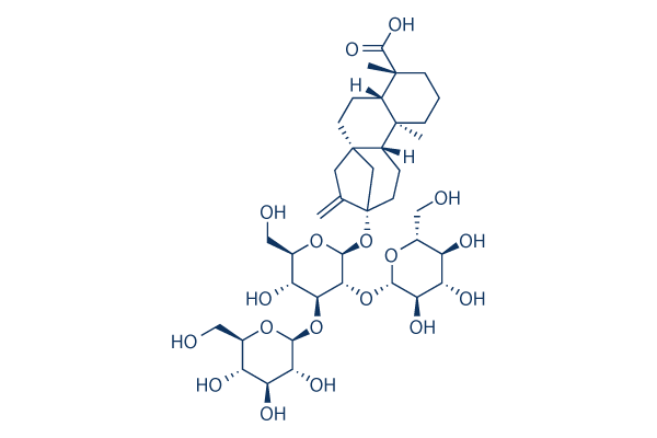 Rebaudioside B化学構造