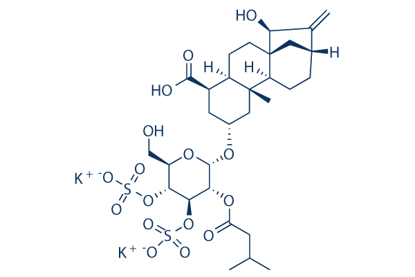 Atractyloside potassium salt化学構造