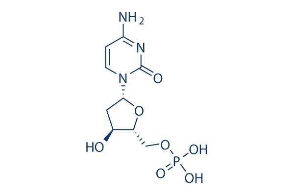 2'-Deoxycytidine 5'-monophosphate化学構造