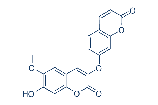 Daphnoretin化学構造