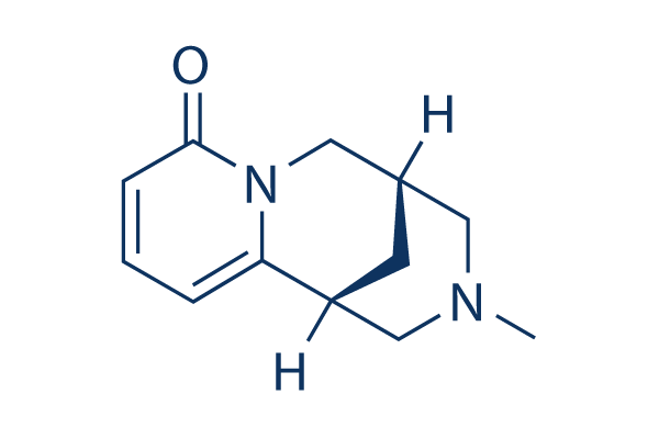 Caulophylline (N-Methylcytisine)化学構造