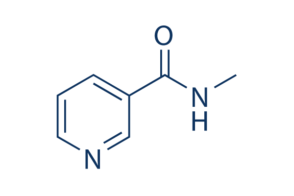 N-Methylnicotinamide化学構造