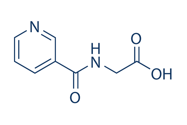 Nicotinuric acid化学構造