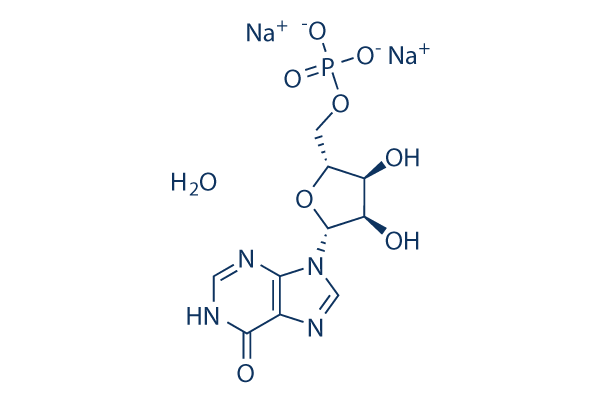 Disodium 5'-inosinate monohydrate化学構造