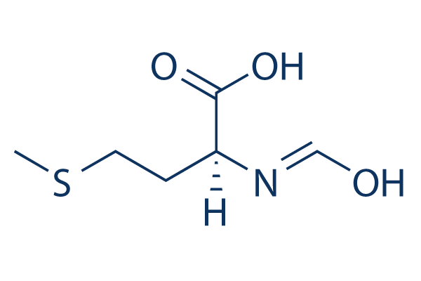 N-Formyl-L-methionine化学構造