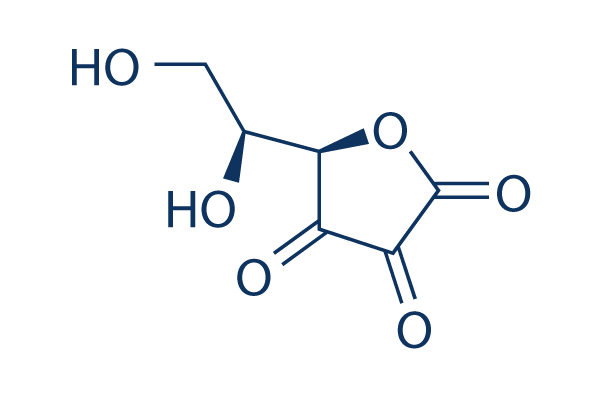 (L)-Dehydroascorbic acid化学構造