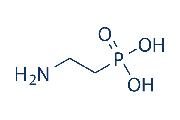 2-Aminoethylphosphonic acid化学構造