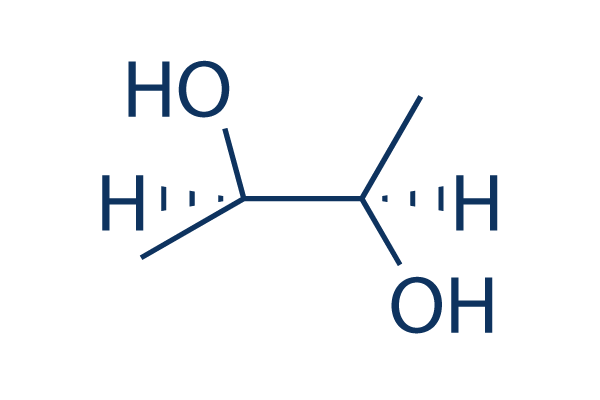 (2R,3R)-(-)-2,3-Butanediol化学構造