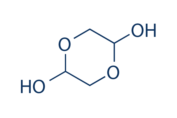 Glycolaldehyde dimer化学構造