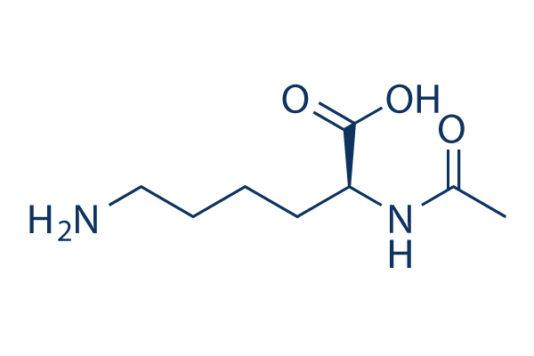 Nα-Acetyl-L-lysine化学構造
