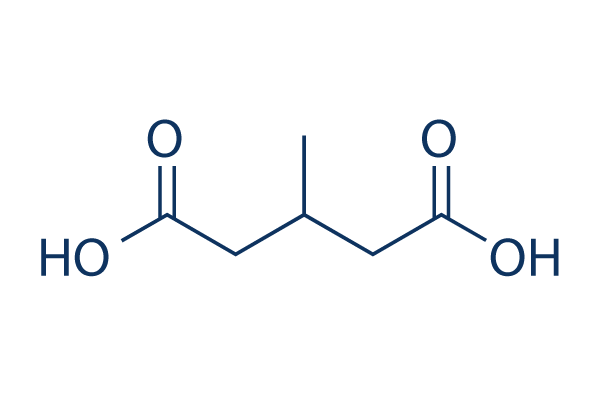 3-Methylglutaric acid化学構造
