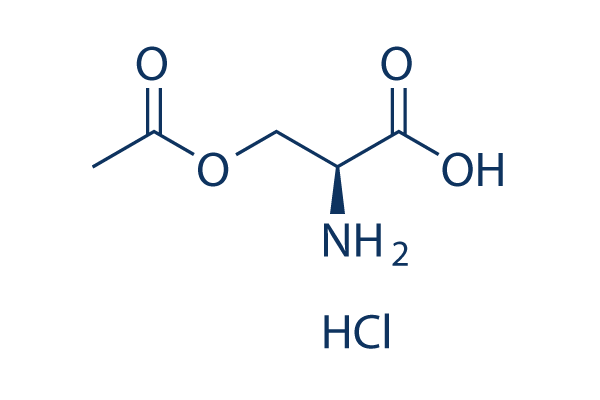O-Acetyl-L-serine hydrochloride化学構造