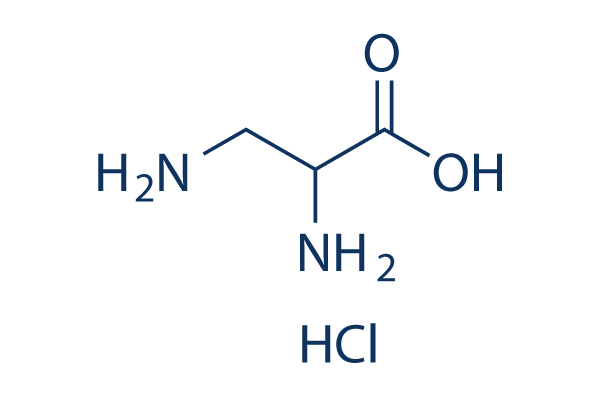 DL-2,3-Diaminopropionic acid monohydrochloride化学構造