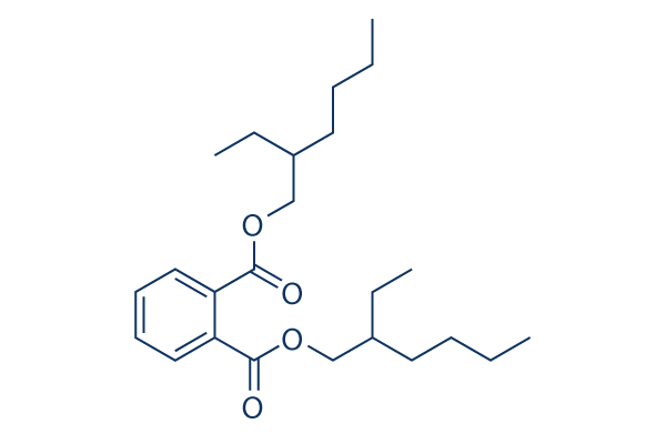 Bis(2-ethylhexyl) phthalate化学構造