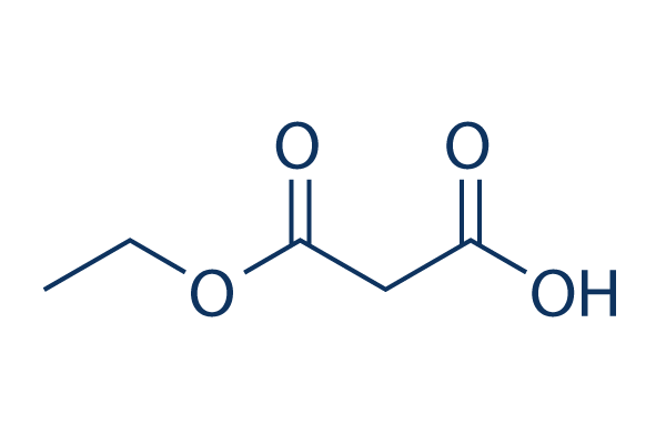Monoethyl malonic acid化学構造