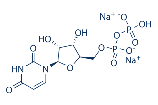 Uridine-5'-diphosphate disodium salt化学構造