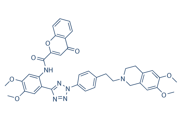 Encequidar (HM30181)化学構造