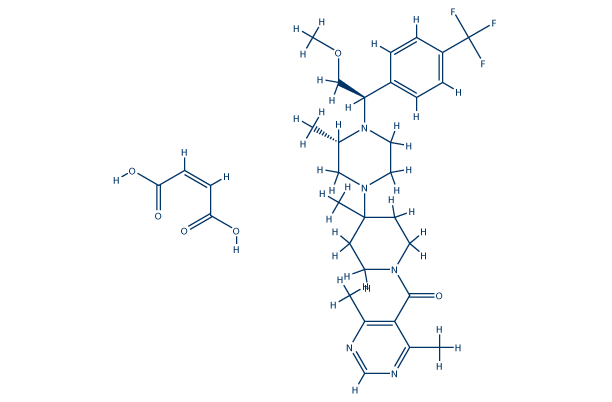 Vicriviroc maleate化学構造