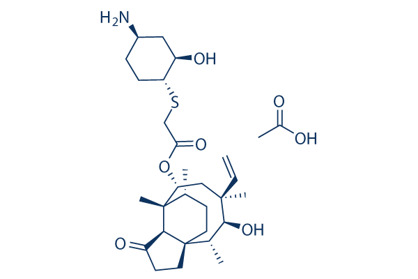 Lefamulin acetate (Xenleta)化学構造