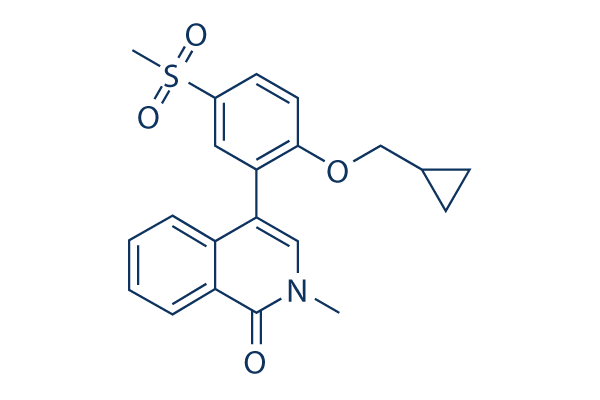 Trotabresib (CC-90010)化学構造