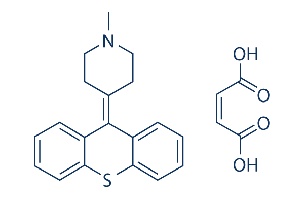 Pimethixene maleate化学構造