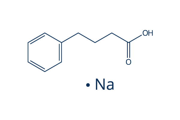 4-PBA (Sodium Phenylbutyrate)化学構造
