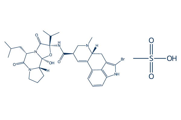 Bromocriptine Mesylate化学構造