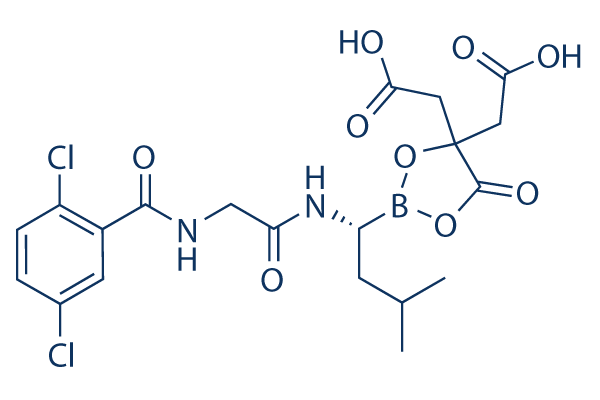 Ixazomib Citrate (MLN9708)化学構造