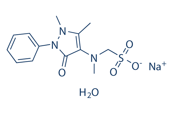 Metamizole sodium hydrate化学構造