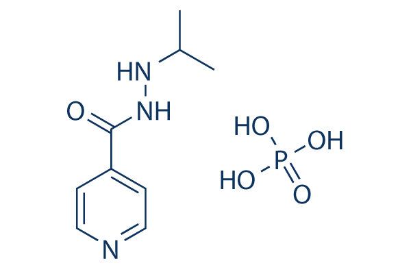 Iproniazid phosphate化学構造