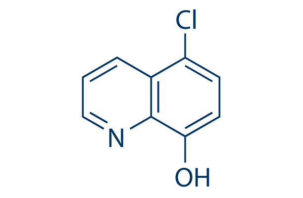 Cloxiquine化学構造