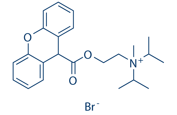 Propantheline bromide化学構造