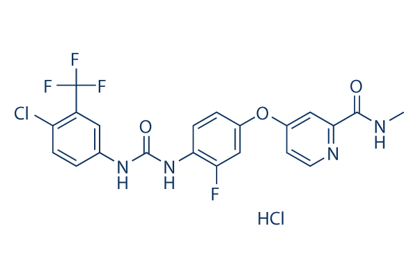 Regorafenib Hydrochloride化学構造