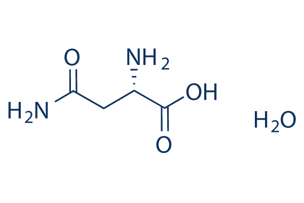 L(+)-Asparagine monohydrate化学構造