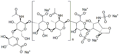 Enoxaparin sodium化学構造