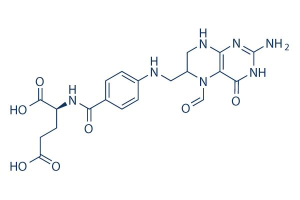 Folinic acid (Leucovorin)化学構造