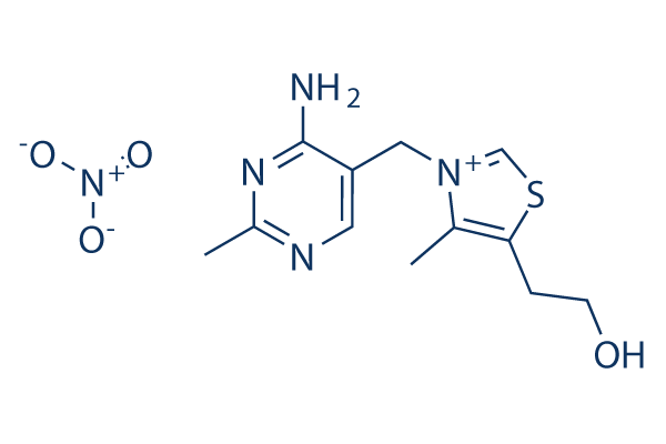 Thiamine nitrate化学構造
