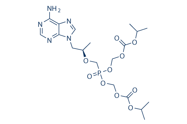 Tenofovir Disoproxil化学構造
