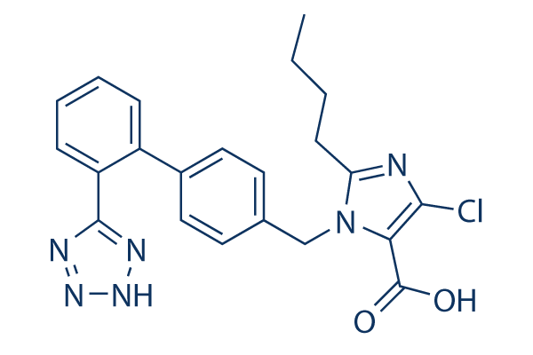 Losartan Carboxylic Acid (EXP-3174)化学構造