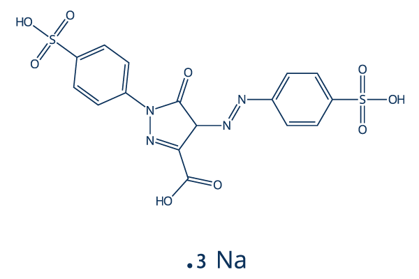 Acid Yellow 23化学構造