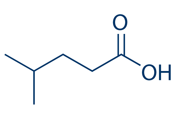 4-Methylvaleric acid化学構造