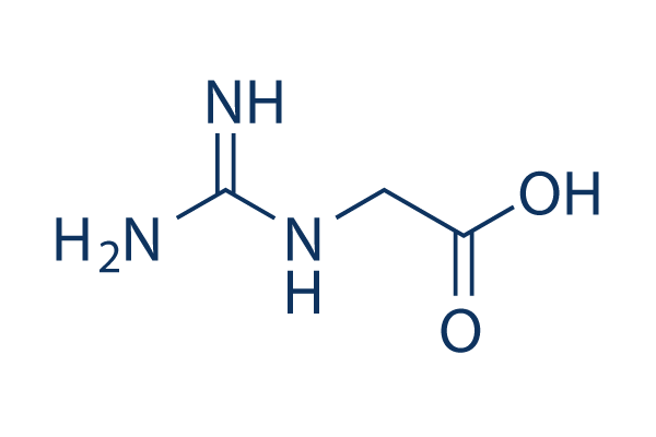 Guanidinoacetic acid化学構造