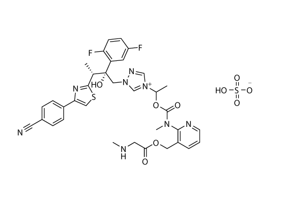 Isavuconazonium sulfate化学構造
