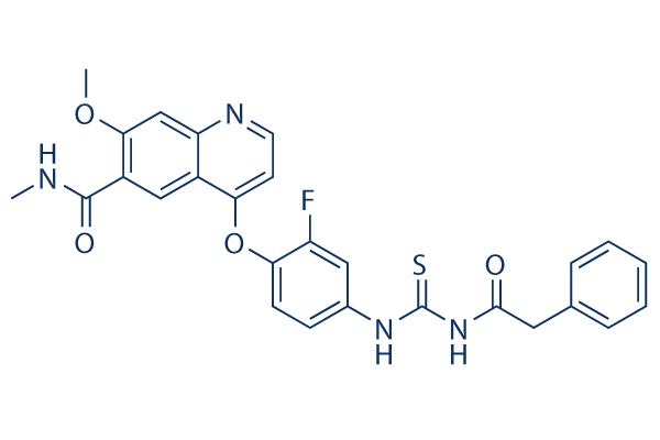 Pamufetinib (TAS-115)化学構造