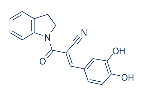 Tyrphostin AG-528化学構造