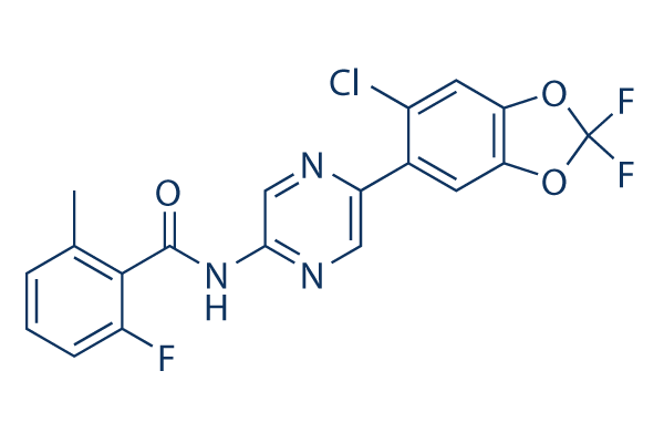 Zegocractin (CM 4620)化学構造