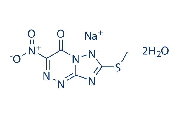 Triazavirin (TZV)化学構造
