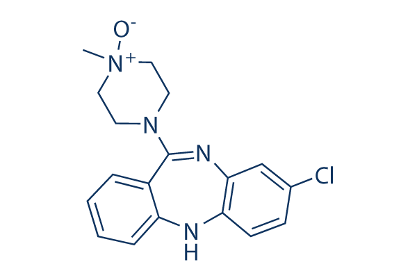 CNO (Clozapine N-oxide)化学構造